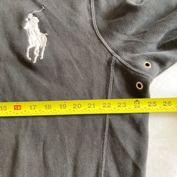 Polo Ralph Lauren men’s quarter zip sweater with big logo - Picture 7 of 7